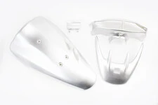 Honda DIO AF-35 пластик - к-кт крашеные 6 деталей, СЕРЫЙ