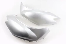 Honda DIO AF-56/57 пластик - верхний боковой лев+прав к-кт-2шт, СЕРЫЙ