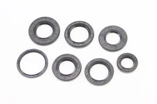 Сальники к-кт 7шт (17x27x6; 20x38x5; 22x38x6; 24x43x6; 25x37x6; 27x40x6; 34x41x4) двигуна, Suzuki AD100