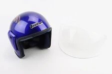 Шолом відкритий HK-215, СИНІЙ (незначні відмінності малюнків, можливі дефекти фарбування)