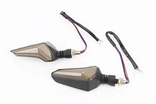 Поворот діодний на гнучкій ніжці + стоп сигнал/габарит LED ІЗГІБ малий, 2шт