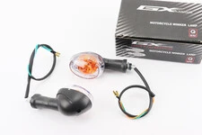 Поворот овальний "RACE" (прозоре скло), 2 шт.