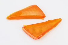 Honda LEAD AF-48 "скло"- поворотів задніх к-кт 2шт, жовті