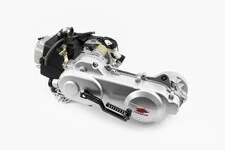 Двигун скутерний в зборі 4Т-80куб (довгий варіатор, довгий вал)