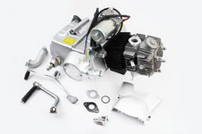 Двигун мопедний в зборі 110куб (Delta) - "механіка"