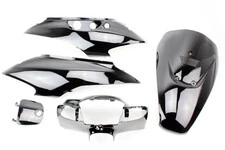 Suzuki LET'S-III пластик - к-кт крашеные 5 деталей, ЧЕРНЫЙ