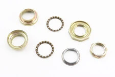 Подшипник руля к-кт Honda DIO (твердопластиковая обойма)