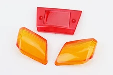 Yamaha JOG ARTISTIC "стекло"- стопа, красное + поворотов, желтые к-кт 3шт