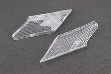 Yamaha JOG NEXT ZONE "скло"- поворотів передніх к-кт 2шт (під бараб. гальмо), прозорі