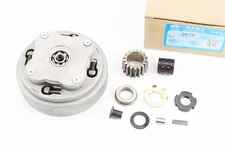 Зчеплення дводискове у зборі (кошик) Delta 70/110cc "механіка" + 9 деталей