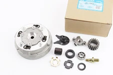 Зчеплення тридискове в зборі (кошик) Active 110cc - "автомат" + 9 деталей