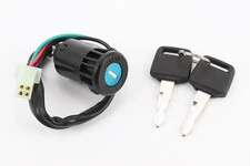 Замок запалювання (кріплення на клямках d-25мм) роз'єм малий "мама 4", тип 2