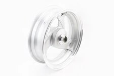 Диск передній литий MT3,50x12 d12mm (диск гальм. 3 болта) "3 промені" сірий