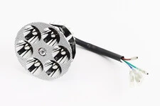 Фары круглой внутренняя часть 6-LED с подсветкой, 80мм, TUNING