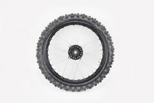 Колесо переднее спицованное + ШИНА, в сборе 60/100-14 (2,50-14") ось "12мм"