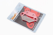 Гальмівні колодки (дискові) POLARIS-500 XP Sportsman/ 550 XP EPS/ 550 X2/ 550 XP/ 850 XP/ 850 XP ES/ 1000 Forest к-кт червоні