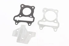 Прокладка поршнева Suzuki LET'S 4T50cc-39мм, к-кт 3 деталі (метал), Тайвань