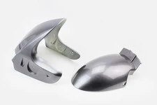 Пластик - крило переднє к-кт 2шт (дві частини) Storm New, СІРИЙ