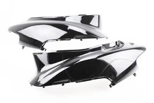 УЦЕНКА Honda DIO AF-34 пластик - к-кт крашеные 5 деталей (голова под диск. тормоз с крышкой лючка), ЧЕРНЫЙ (брак покраски,