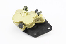 Гальмівний супорт задньої системи (двопоршневий)+колодки ТИП №3, золотистий