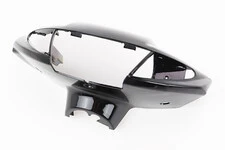 УЦЕНКА Yamaha JOG NEXT ZONE ZR пластик - руля передний "голова", ЧЕРНЫЙ (отломано крепление) см. фото)