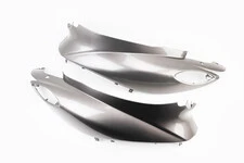 УЦЕНКА Yamaha JOG SA-36J/39J пластик - верхний боковой лев+прав к-кт 2шт, ТЕМНО-СЕРЫЙ (см. фото отломано крепление)