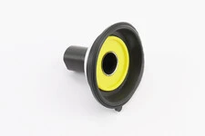 Мембрана круглая 16мм (металл, внизу с выемкой)