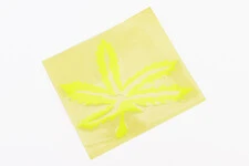 Наклейка "КОНОПЛЯНЫЙ ЛИСТ" (15х12см)