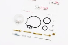 Ремонтний комплект карбюратора Honda TACT AF16, 16 деталей + поплавок