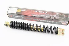 Амортизатор задній GY6/Honda - 310мм*d41мм (втулка 10мм / вилка 8мм), чорний