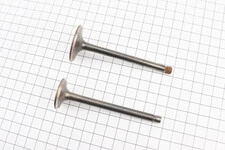 УЦЕНКА МБ-D178F/186F Клапан впускной (h-95; D-35,8; d-7), выпускной (h-95; D-29,3; d-7) к-кт 2шт 186F (ржавый, см. фото)