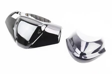 УЦІНКА пластик - керма верхній Race1,3 під спідометр "овал", ЧОРНИЙ + ВЕТРОВИК (присутні дрібні подряпини)