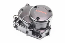 Крышка двигателя правая (где щуп) 110cc автомат, ЧЕРНАЯ матовая