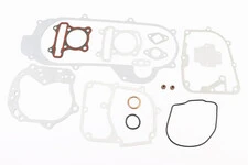 Прокладки двигателя 80cc-47мм, к-кт 15 деталей, короткий вариатор, тип2