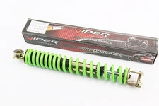 Амортизатор задній GY6/Honda - 305мм*d41мм (втулка 10мм / вилка 8мм), зелений