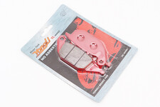 Тормозные колодки (дисковые) V200-F2/V250-F2; HONDA- CBR125R/CBR 150 R/ XL125 V1; SATRIA F150; SUPRA X125; BELAKA к-кт 2шт красные