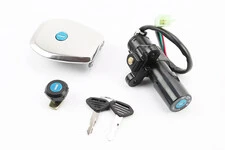 BOXER BM/ВМX 150cc Замки к-кт (запалювання + бардачка + кришка бака) "DS181022/DS141009"