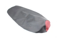 Чохол сидіння (еластичний, міцний матеріал) чорний/червоний