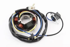 Статор магнето (генератора) Honda LEAD-90 (6 катушек разъем "мама 3+1")