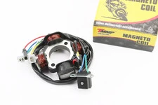 Статор магнето (генератора) Suzuki AD50/100 (4 катушки разъем "мама/папа 2+2+1") + датчик холла