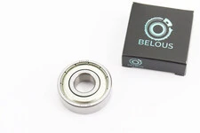 Подшипник 6201 ZZ C3P6 (12x32x10) колеса переднего GY6; вентилятора