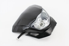 Пластик - обтічник + фара, ЧОРНИЙ, тип 5