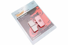 Гальмівні колодки (дискові) Honda LEAD SS/RS 125/250; SYM-MIO50-100; SYM-DD50CITY; KYMCO-SP90YUP к-кт червоні