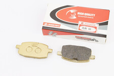 Гальмівні колодки (дискові) Yamaha JOG2/BWS/Axis/ARTISTIC/APRIO; Viper WIND; WUYANG-WY 50; LIFAN-LF 50; к-кт жовті