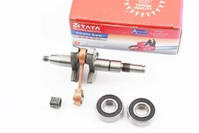 Колінвал, палець 10mm MS-180 + підшипник 10x14x11mm + підшипник 6002-2шт