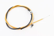 Трос газа Yamaha JOG (желтый) (трос 172см; кожух 159см)
