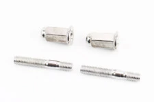 Шпилька M6x38 (GY6 глушника) + гайка, к-кт 4 деталі