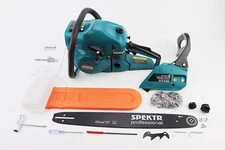 Бензопила SPEKTR SCS-6300 62cc (6,3кВт. шина 18", ланцюг 325-1,5-72зв. круг. зуб), плавний пуск