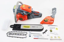 Бензопила TRESZER TRS7 52cc (3,8кВт. шина 16", ланцюг 325-1,5-64зв. квад. зуб) з підкачуванням, плавний пуск