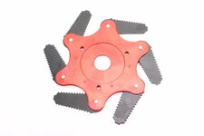 Нож сегментный 6Тх255mm с зубьями